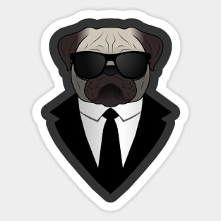 Pugxedo Sticker